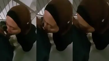 bokep indo Ukhti Cantik Nyepong Ditangga