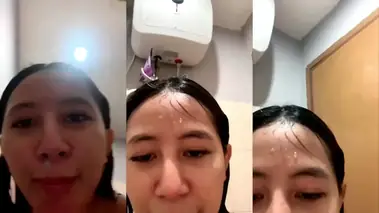 Gadis Indonesia lagi asik masturbasi sampai orgasme