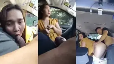 Nekat Di Mobil Parkiran Bersama Tante Cantik